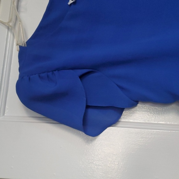 Vintage blue 80's dress - Picture 10 of 13